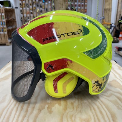Protos Integral prilba FOREST hi-vis žltá/jamaica