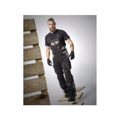 ARDON trousers with lacquer VISION black extended