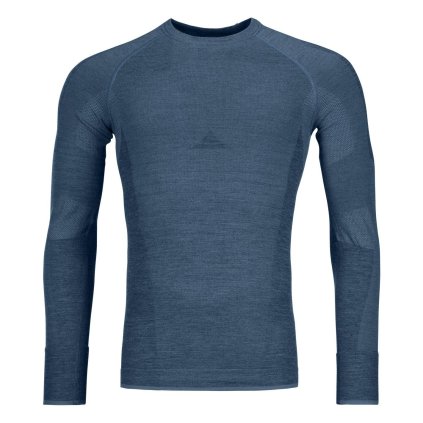 ORTOVOX T-shirt 230 Competition Long Sleeve Men's Petrol Blue