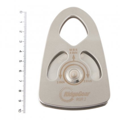 RidgeGear pulley stainless steel RGR2 40kN