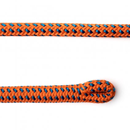 Teufelberger arboristické lano TACHYON 11,5 mm s okem spLIFE Orange/Blue