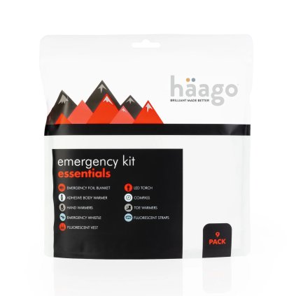 HAAGO Ohrievacie vrecúška EMERGENCY ESSENTIALS KIT