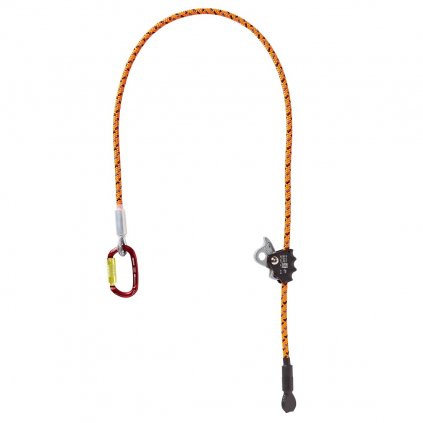 Courant Stileo Complete Adjuster non-cutting lanyard and Axxis TL carabiner