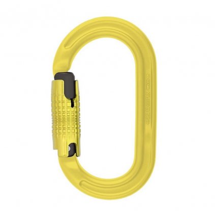 DMM karabína Ultra O Oval Locksafe limetková