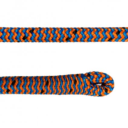 Marlow arboristické lano VESPER 11,8 mm s okem modrá/oranžová