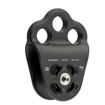 Triple Attachment Pulley 2 matt grey
