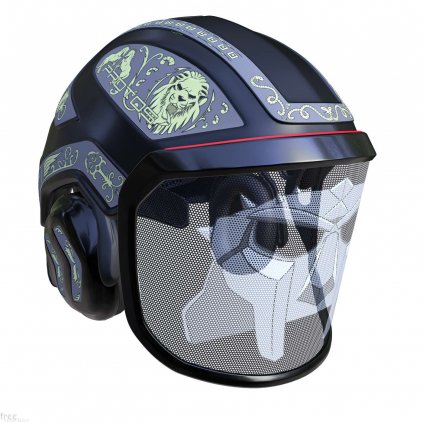 Protos Integral helmet ARBORIST Gladiator with magnetic strap