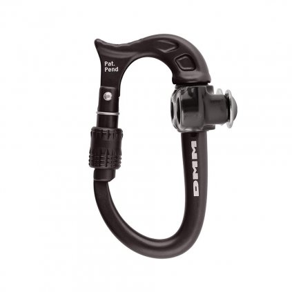 DMM material carabiner Micro Vault Lock Matt Grey