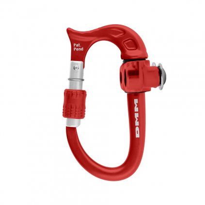 DMM material carabiner Micro Vault Lock Red