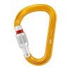 Petzl ATTACHE SCREW LOCK HMS BLACK šroubovací karabina ČERNÁ (Barva Černá)