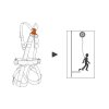PETZL climbing harness SWAN FREEFALL STEEL
