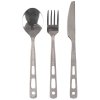 Lifeventure príborový set Basic Knife, Fork & Spoon Set