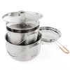 GSI OUTDOORS Glacier Stainless Troop Cookset