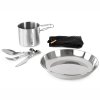 GSI OUTDOORS Glacier Stainless 1 Person Set