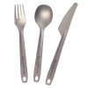 LIFEVENTURE Superlight Titanium Cutlery Set