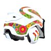 Protos Integral helmet ARBORIST FLOWER POWER with magnetic strap