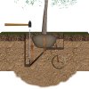 GEFA Treelock 90 underground anchor