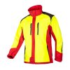 Sip Protection 1SWS Work Jacket Fuyu HiVis Yellow/Red