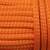 Teufelberger arboristické lano TACHYON 11,5 mm s okem spLIFE Orange/Yellow