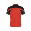 MONTURA triko HIGH ZIP 2 T-SHIRT červeno/černá