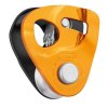 PETZL pulley with NANO TRAXION blocker