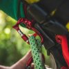 DMM material carabiner Micro Vault Lock Red