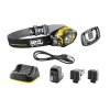 PETZL PIXA 3R headlamp with adapter