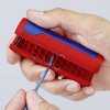 Nástroj na rezanie vlnitých chráničiek Knipex TwistCut s odizolovacími britmi