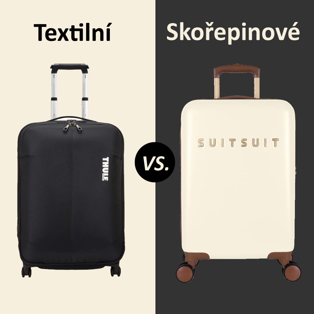 Összehasonlítás: textil vs. keményfalú utazóbőröndök