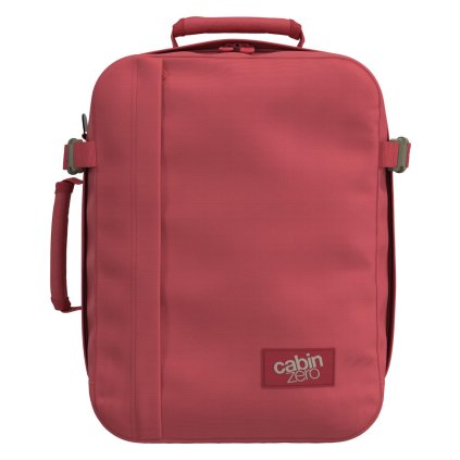 cabinzero classic tech 28l red sky front