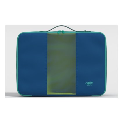 cabinzero lux packing cube l capri blue front 1