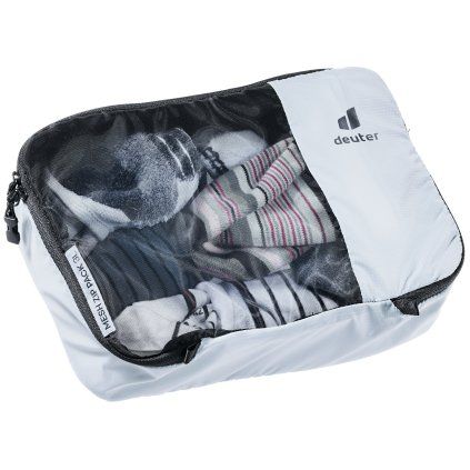 247209 deuter mesh zip pack 3 tin black