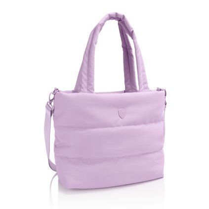Puffer Tote Bag Front View Lavender 33ba8bdb 9ff2 459c a3c8 a24bc5c76a9d