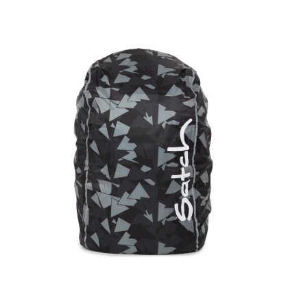 Batoh Satch Satch pláštěnka černá, barva černá