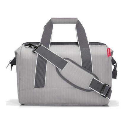 413473 reisenthel allrounder m herringbone grey