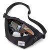 356211 3 herschel classic hip pack raven crosshatch