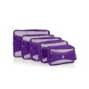 161078 heys eco packing cube 5pc set ii purple