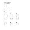 405050 2 reisenthel mini maxi rucksack dots white