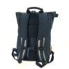 132129 10 travelite basics roll up backpack navy grey 35l