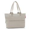 413515 reisenthel shopper e1 herringbone sand