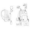 208967 2 nitro batoh chase true black 35l