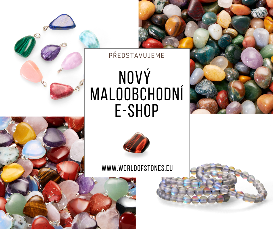 Vítejte v novém e-shopu Světa kamenů