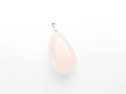 Privesek troml aragonit ruzovy