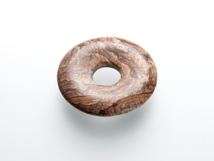 Privesek donut jaspis obrazkovy