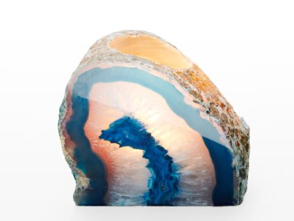 Svicny achat nabrus modry