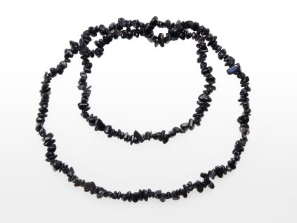 Nahrdelniky sekane dl Obsidian cerny