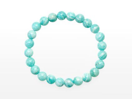 Naramky kulicka Amazonit 8mm MO