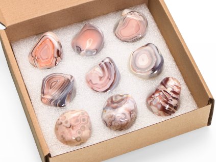 Sberatelska sada Achat ruzovy EXQ 1