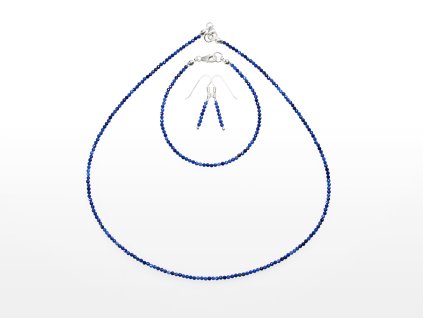 Stribro Set Sodalit 2mm