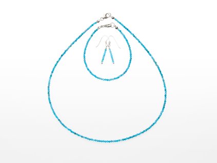 Stribro Set Apatit 2mm